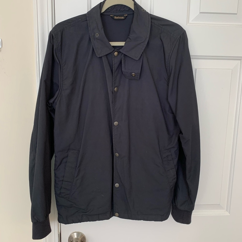 Barbour heritage waxed jacket.  Size small.